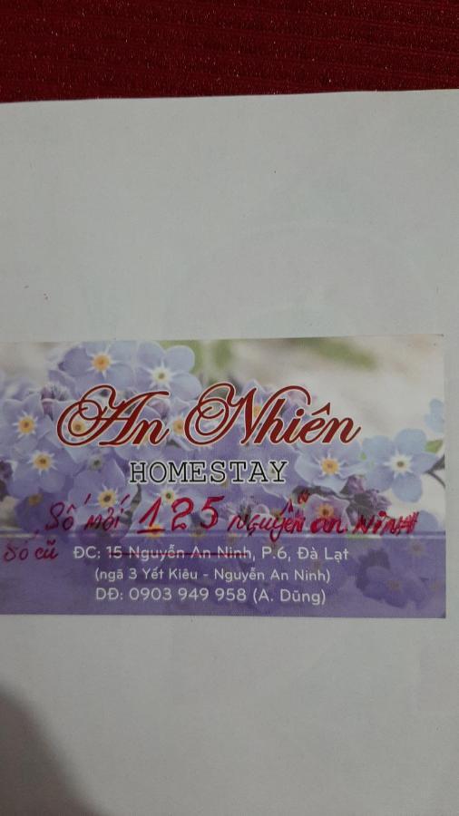 Homstay An Nhien Da Lat Dış mekan fotoğraf